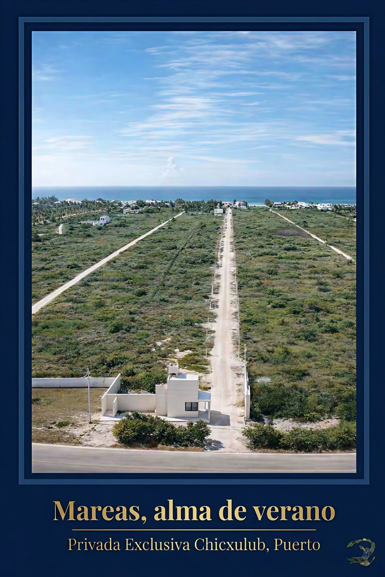 Mareas, alma de verano - Privada boutique en Chicxulub